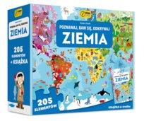 Wilga Play, puzzle, Poznawaj, Baw się, Odkrywaj, Ziemia, 205 el. Wilga Play