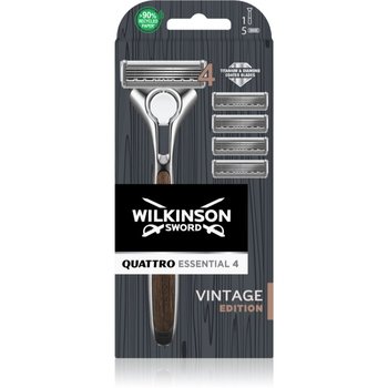 Wilkinson Sword Quattro Essentials 4 Vintage maszynka do golenia zapasowe ostrza 4 szt. 1 szt. - Wilkinson