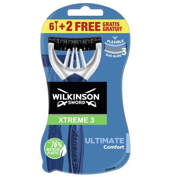 Wilkinson Sword, Xtreme 3 Ultimate Plus, maszynka do golenia, 8 szt. - Wilkinson Sword