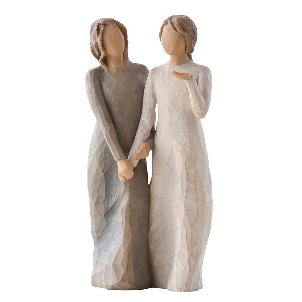 Willow Tree, figurka 'Moja siostra, moja przyjaciółka, siostry' 27095, biała,
