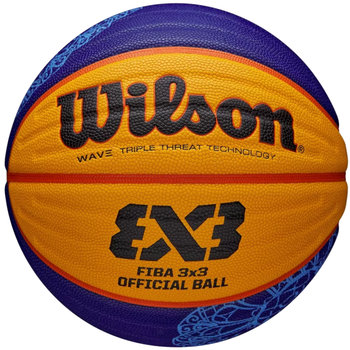 Wilson FIBA 3X3 Paris 2024 Replica Ball WZ3015001XB, unisex, piłki do koszykówki, Żółte - Wilson