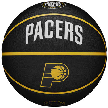 Wilson NBA Team City Collector Indiana Pacers Ball WZ4016412ID, unisex, piłki do koszykówki, Czarne - Wilson