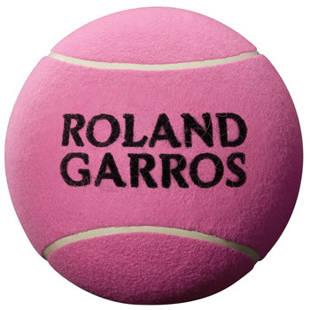 Wilson Roland Garros Jumbo Tennis Autograph Ball WRT1419PD, unisex, piłki do tenisa, Różowe - Wilson