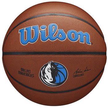 Wilson Team Alliance Dallas Mavericks Ball WTB3100XBDAL, unisex, piłki do koszykówki, Brązowe - Wilson