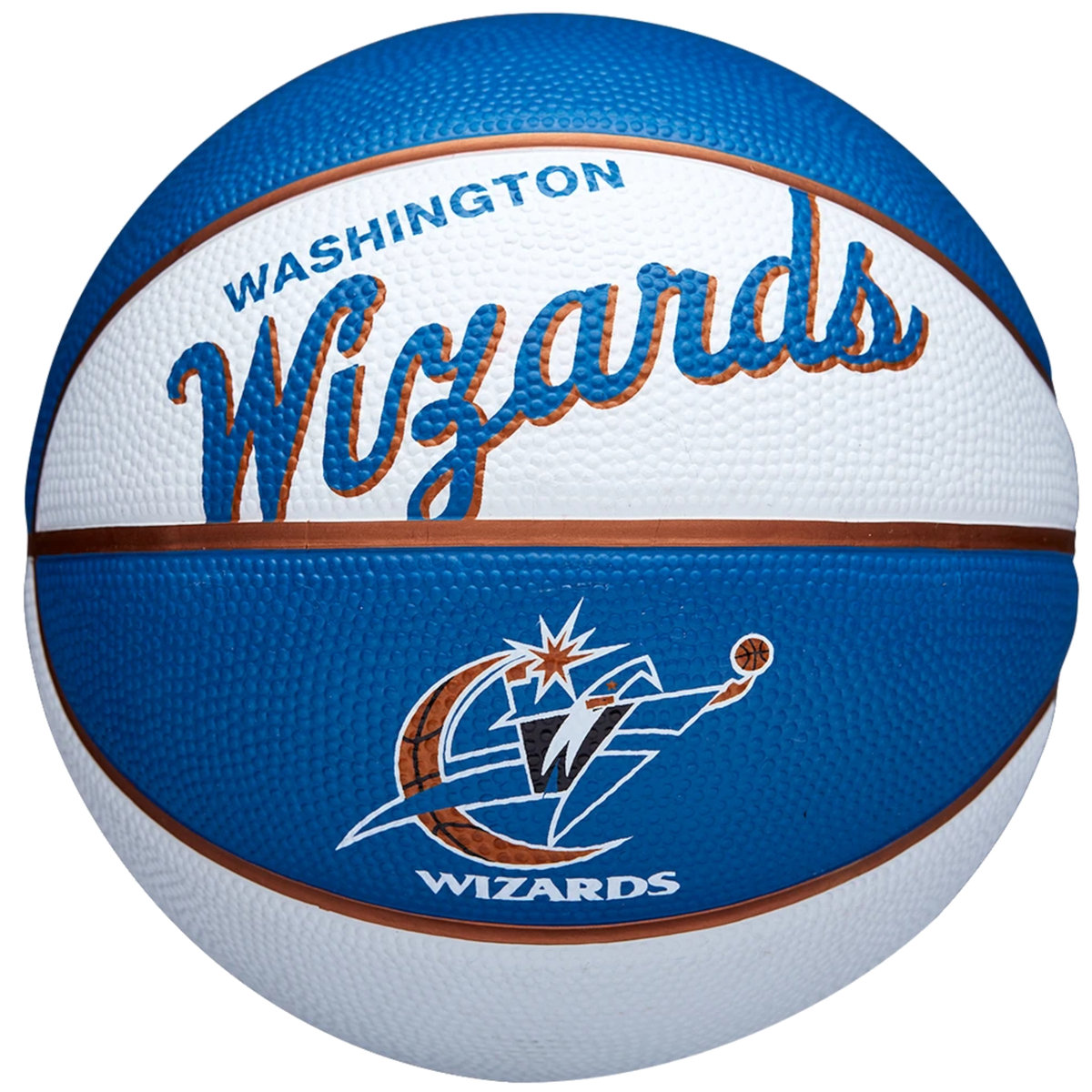 Zdjęcia - Piłka do koszykówki Wilson Team Retro Washington Wizards Mini Ball WTB3200XBWAS, unisex, piłki 