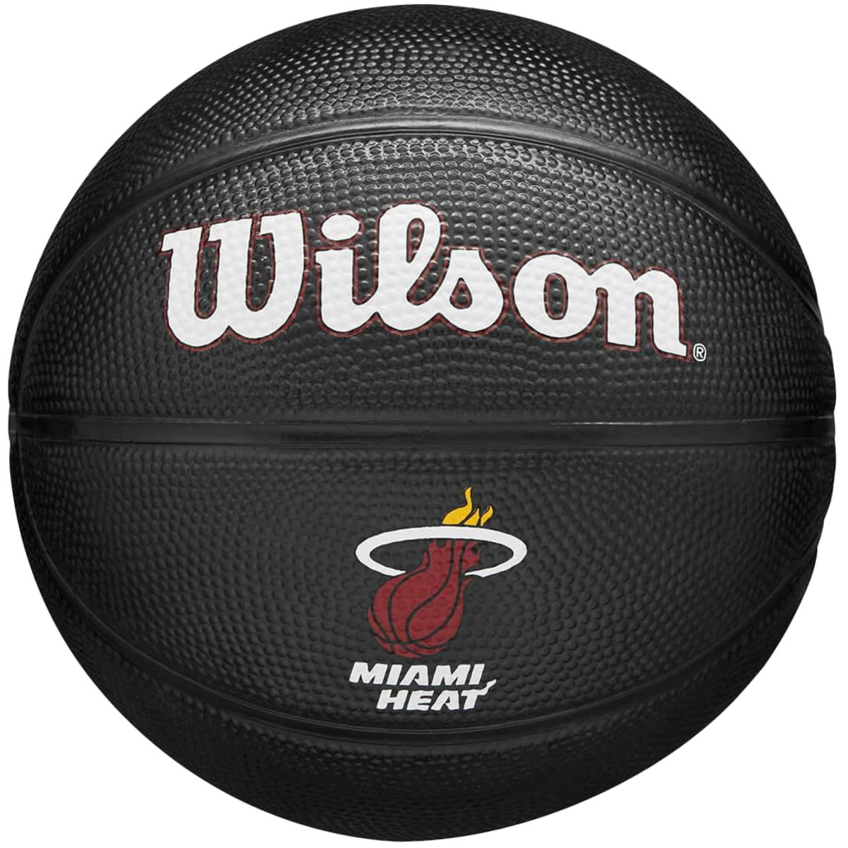 Фото - Баскетбольний м'яч Wilson Team Tribute Miami Heat Mini Ball WZ4017607XB, unisex, piłki do kos 
