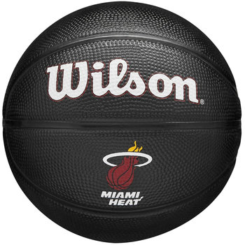 Wilson Team Tribute Miami Heat Mini Ball WZ4017607XB, unisex, piłki do koszykówki, Czarne - Wilson