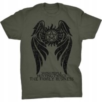 Winchester Koszulka Supernatural Saving People GILDAN