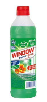 Window Plus Płyn Do Mycia Szyb Spring Flower Zapas 500Ml - GOLD DROP