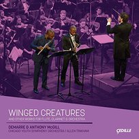 Winged Creatures And Other Works For Flute. Clarinet. And Orchestra Various Artists