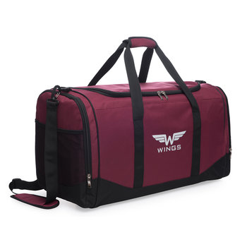 Wings, Torba podróżna, TB1002 S, bordowy, 34l - Wings