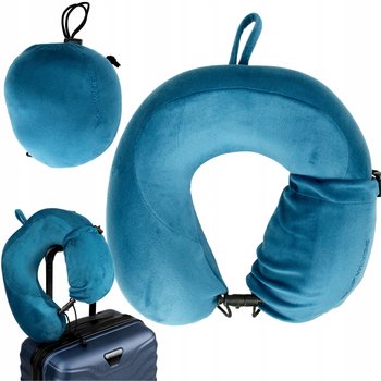 WINGS Turystyczna PODUSZKA na szyję PODRÓŻNY rogal MEMORY FOAM na podróż - Wings