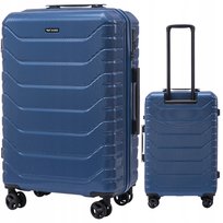 WINGS Walizka ŚREDNIA XL do samolotu RYANAIR Bagaż na 4 kółkach POLICARBON