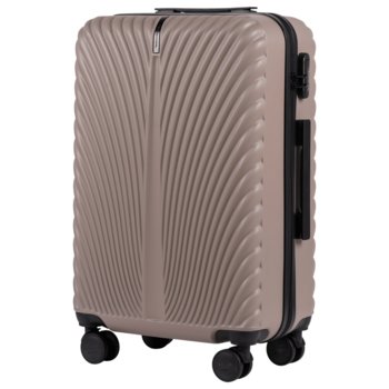 WINGS walizka średnia XL na 4 podwójnych kółkach pojemny BAGAŻ ABS + 24" - Wings