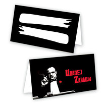 Winietki na Stół na Imprezę Mnie nie odmówisz - 10 sztuk