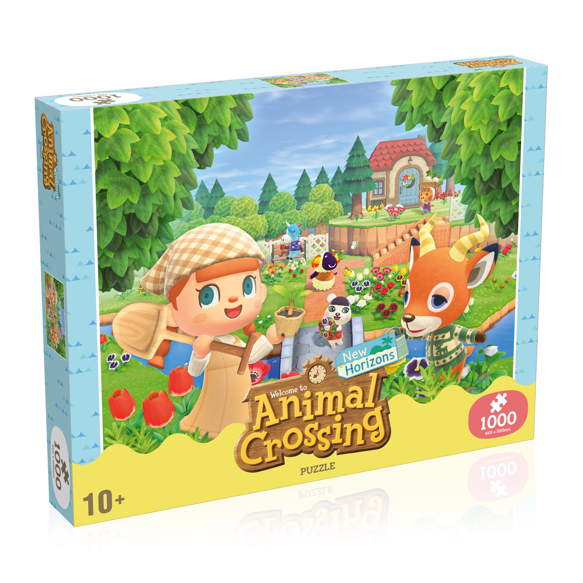 Фото - Пазли й мозаїки Winning Moves , puzzle, Animal Crossing, 1000 el. 