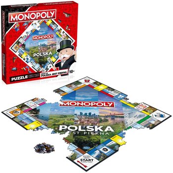 Winning Moves, puzzle, Monopoly Polska jest piękna, 1000 el. - Winning Moves