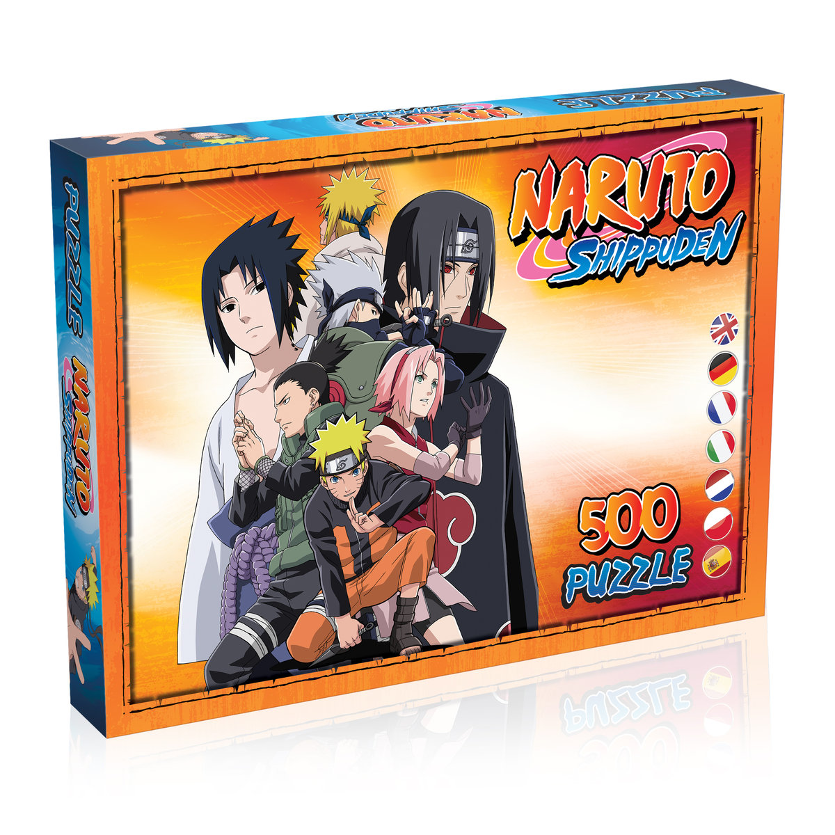 Winning Moves, puzzle, Naruto, 500 el. - Winning Moves | Sklep EMPIK.COM