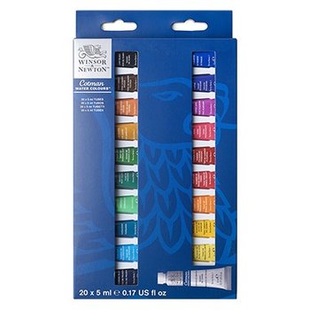 Winsor & Newton Cotman Zestaw Farb Akwarelowych 20X5Ml - Winsor & Newton