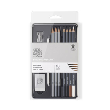 Winsor & Newton, Zestaw do szkicowania, 10 elem. - Winsor & Newton