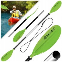 WIOSŁO PODWÓJNE SUP KAJAKOWE SKŁADANE LEKKIE ALUMINIOWE KESSER