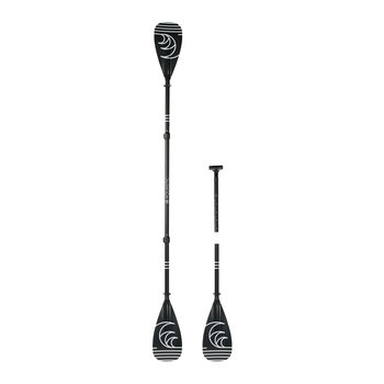 Wiosło SUP/Kayak 3-częściowe AQUASTIC AQS-SPD004 czarne 170-220 cm - AQUASTIC