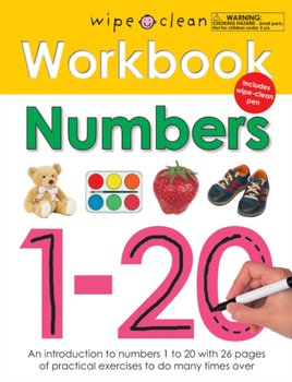 Wipe Clean Workbook Numbers 1-20 - Priddy Roger