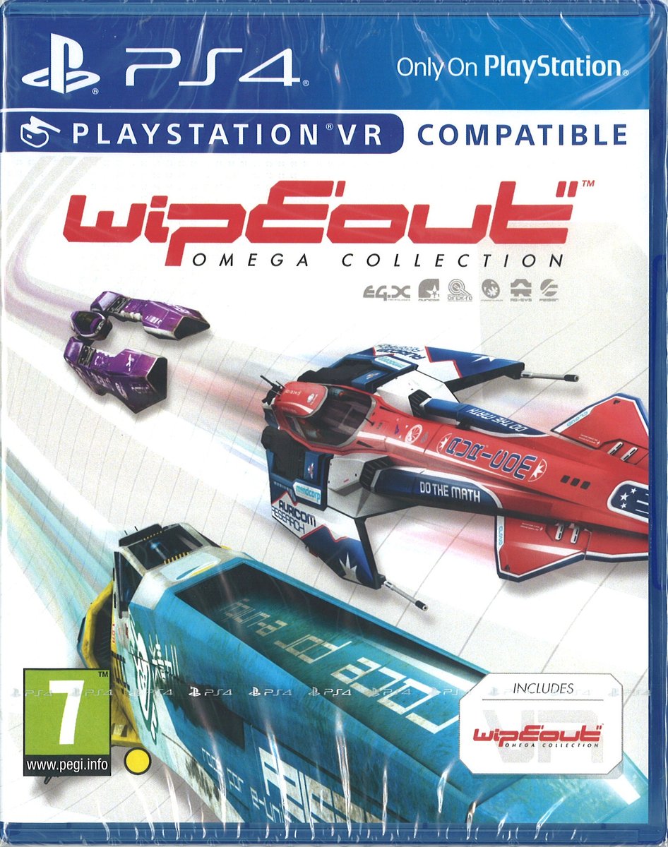 Фото - Гра Wipeout: Omega Collection, PS4