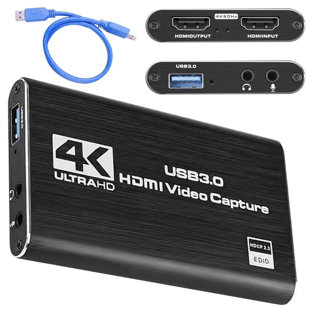 WireWay WW411020 HDMI Video Capture Grabber 4K Ultra HD USB 3.0 Wireway Sklep