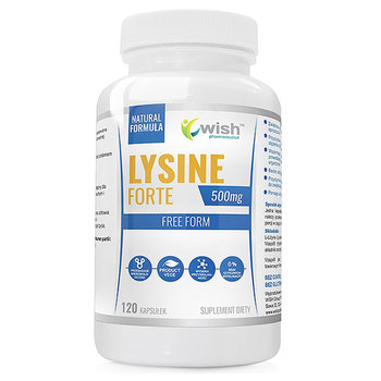 Wish Lysine Forte 500Mg Suplement diety, 120 kaps. - Wish
