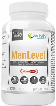 Wish, Menlevel Maca Cynk Selen Libido, 120 Kaps. - Wish Pharmaceutical