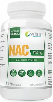 Wish, Nac N- Acetylo-l-cysteina Wątroba Detox, X120 - Wish Pharmaceutical