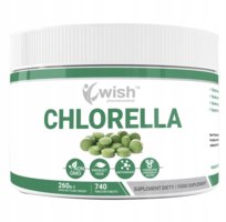 Wish Pharmaceutical - Chlorella tabletki 740 tabletek