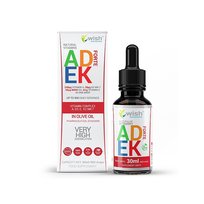 Wish Witamina ADEK FORTE w kroplach - Suplementy diety, 30ml Wish Pharmaceutical