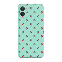 Wisienki Tiny  - Iphone 12 Mini Etui Matowe Mięta [Tif 16E]
