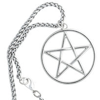 Wisior + Łańcuch Pentagram Inna marka