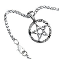 Wisior + Łańcuch Pentagram Inna marka