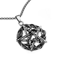 Wisior + Łańcuch Pentagram Inna marka