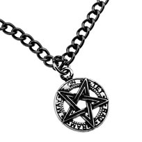 Wisior + Łańcuch Pentagram Inna marka