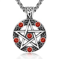 Wisior Pentagram Red Inna marka