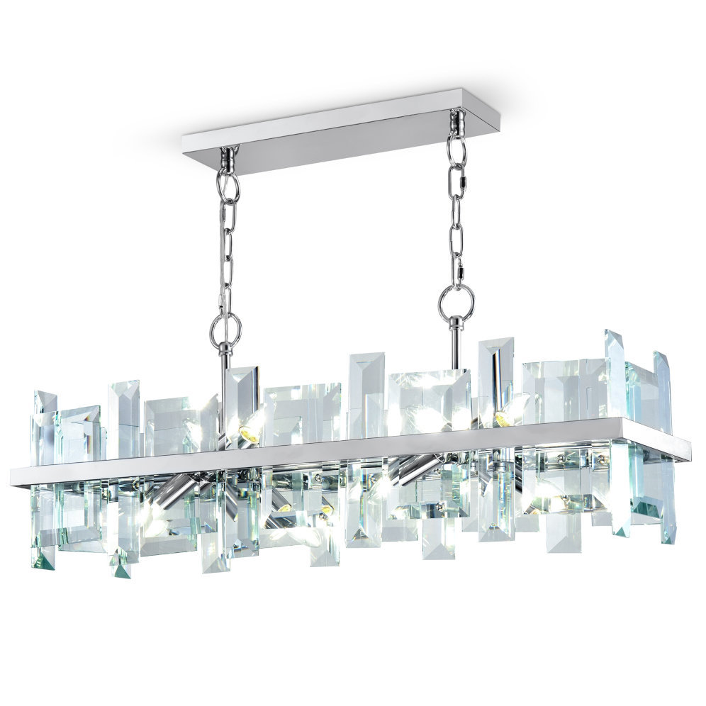 Zdjęcia - Zestaw mebli Maytoni Wisząca lampa glamour Cerezo MOD201PL-08N kryształy chrom 