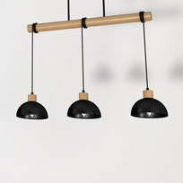 Wisząca lampa skandynawska ERIK MLP7226 Milagro nad stół czarna