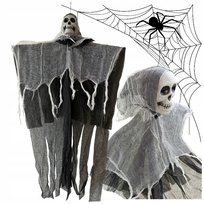 WISZĄCA ZJAWA UPIÓR DUCH OZDOBA DEKORACJA HALLOWEEN STRACH WIEDŹMA CZASZKA