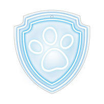 Wiszący neon LED na plexi Psi Patrol - Łapa OW-130246