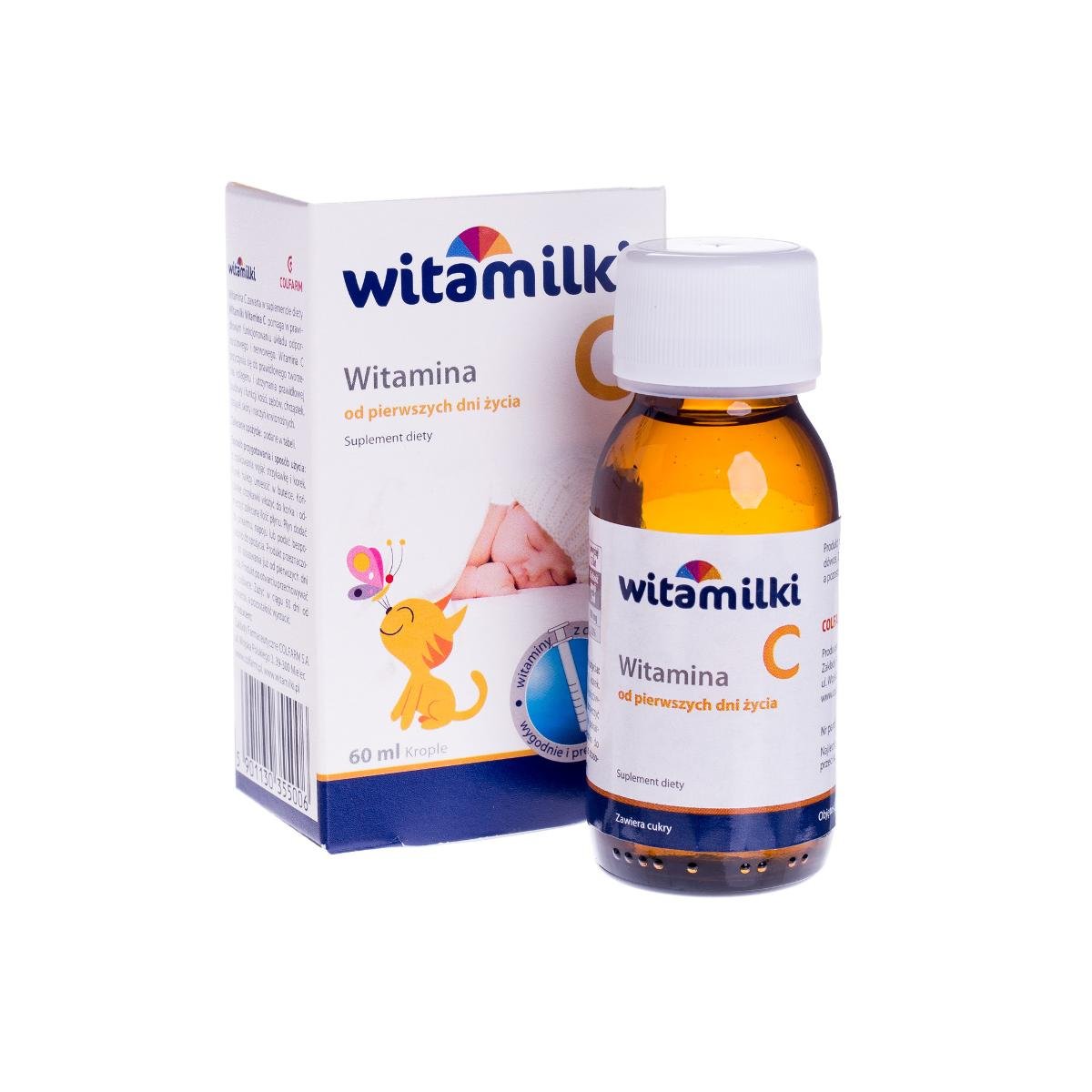 Фото - Вітаміни й мінерали Witamilki Witamina C. suplement diety, 60 ml