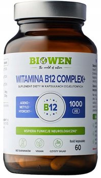 Witamina B12 Complex+ 60 kaps., Biowen - Biowen