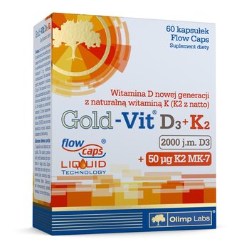 Witamina D3 Suplement Diety Olimp Gold Vit D3 K2 2000 J.M 60 Kapsułek - OLIMP NUTRITION