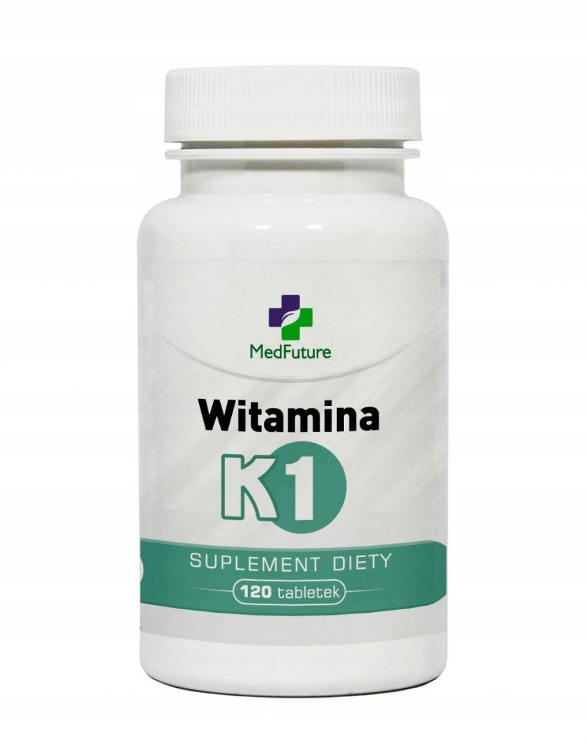 Фото - Вітаміни й мінерали Suplement diety, Witamina K1 - 120 tabletek