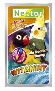 Witaminy dla średnich papug na piórka NESTOR. - Nestor