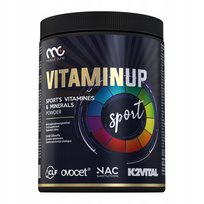 Witaminy Muscle Clinic VitaminUp 300g Proszek poziomka - mięta